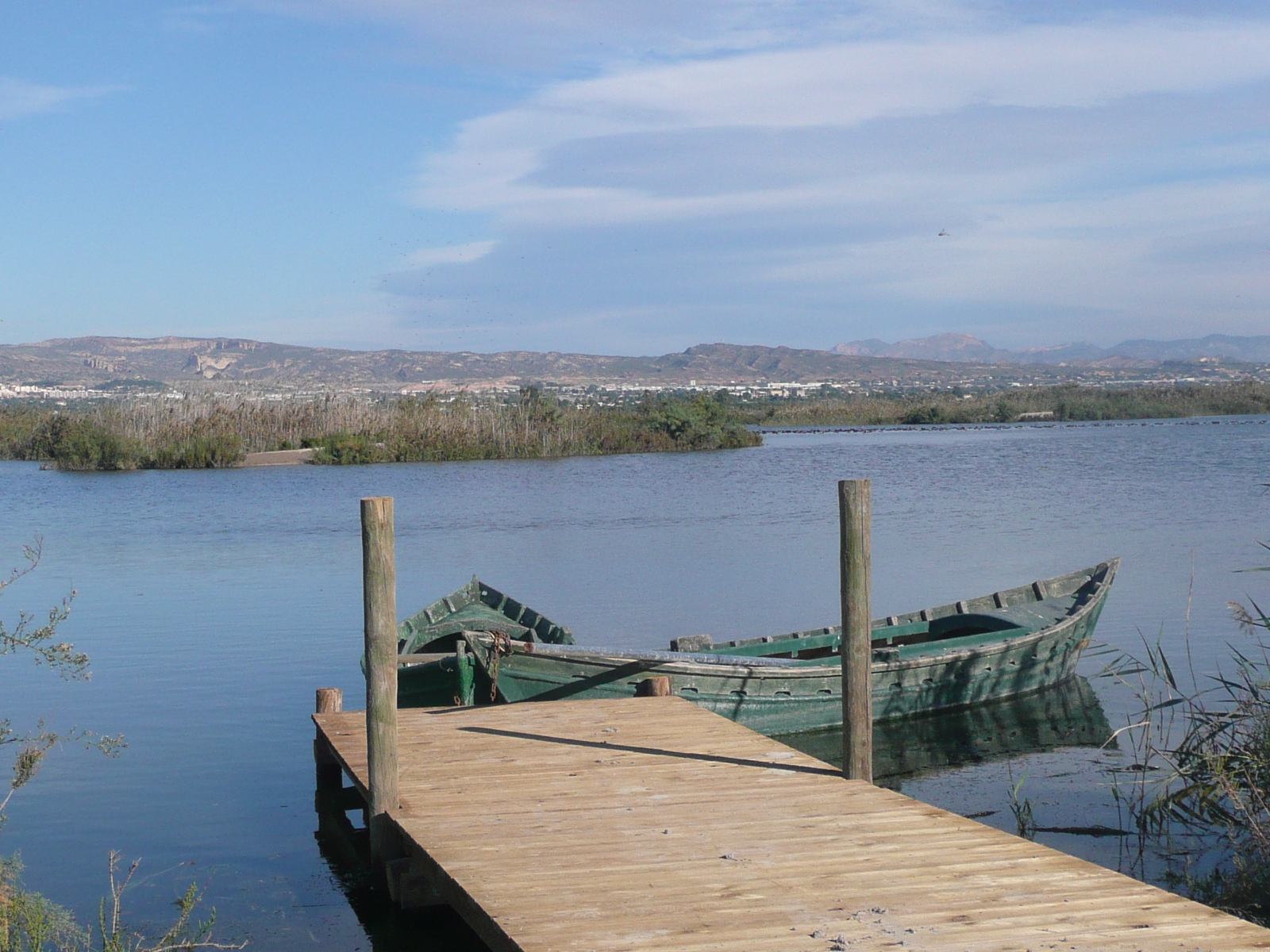 El Hondo. Embarcadero